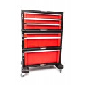 SZAFKA NA NARZĘDZIA  REGAŁ 6 SZUFLAD KETER TOOL CHEST SET