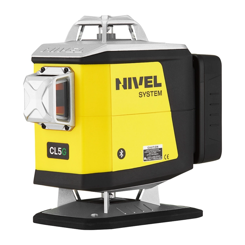 Laser krzyżowy zielony 4x360° bluetooth Nivel System CL5G