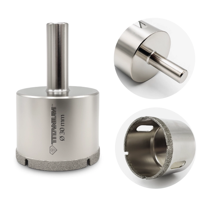 Wiertło diamentowe 4 mm Titanium CERAMIX