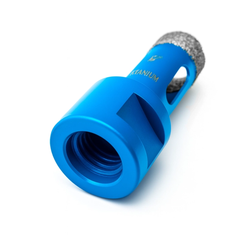 Wiertło diamentowe otwornica do gresu ceramiki na sucho 30 mm M14 Titanium CERAMAX