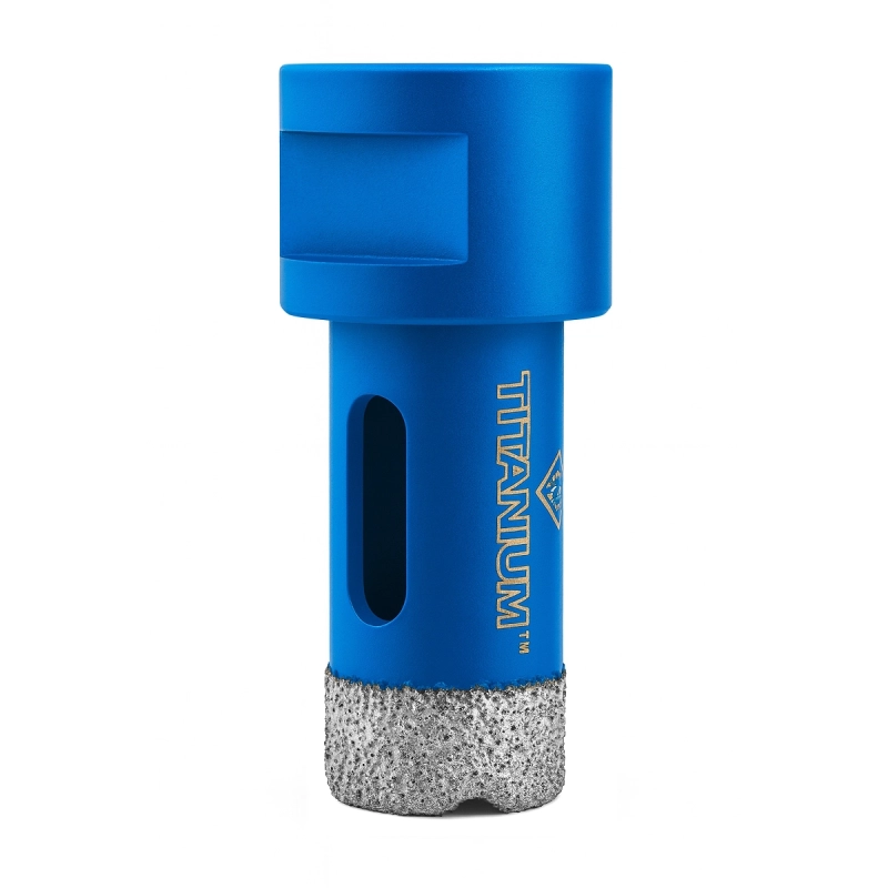 Wiertło diamentowe otwornica do gresu ceramiki na sucho 30 mm M14 Titanium CERAMAX