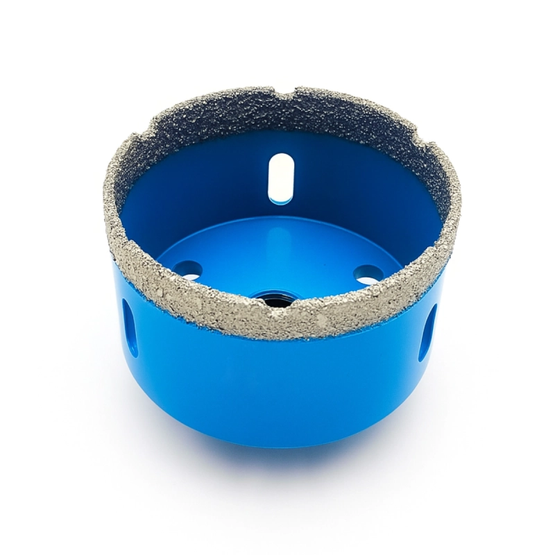 Wiertło diamentowe otwornica do gresu ceramiki na sucho 68 mm M14 Titanium CERAMAX