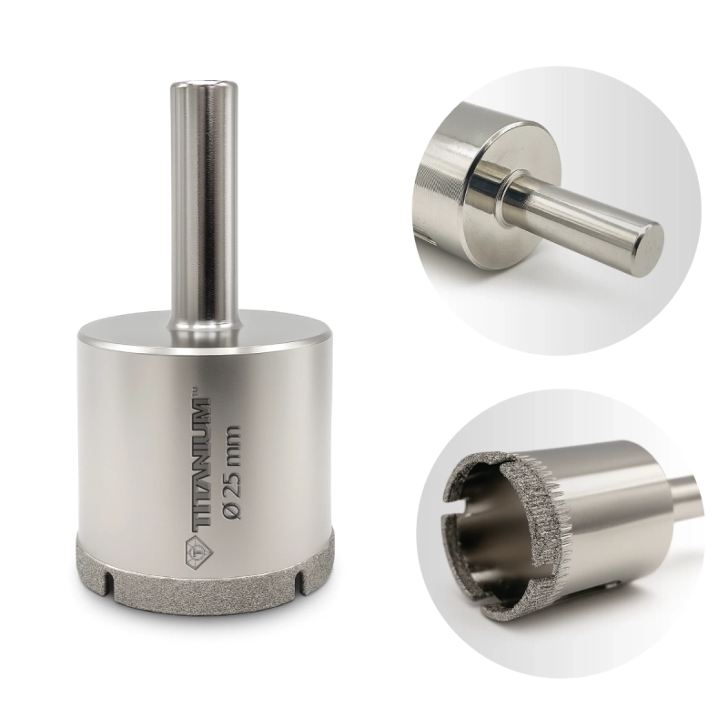 Wiertło diamentowe 4 mm Titanium CERAMIX