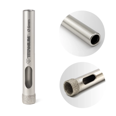 Wiertło diamentowe 4 mm Titanium CERAMIX