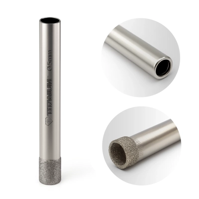 Wiertło diamentowe otwornica do gresu płytek na mokro 5 mm Titanium CERAMIX