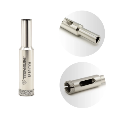 Wiertło diamentowe 4 mm Titanium CERAMIX