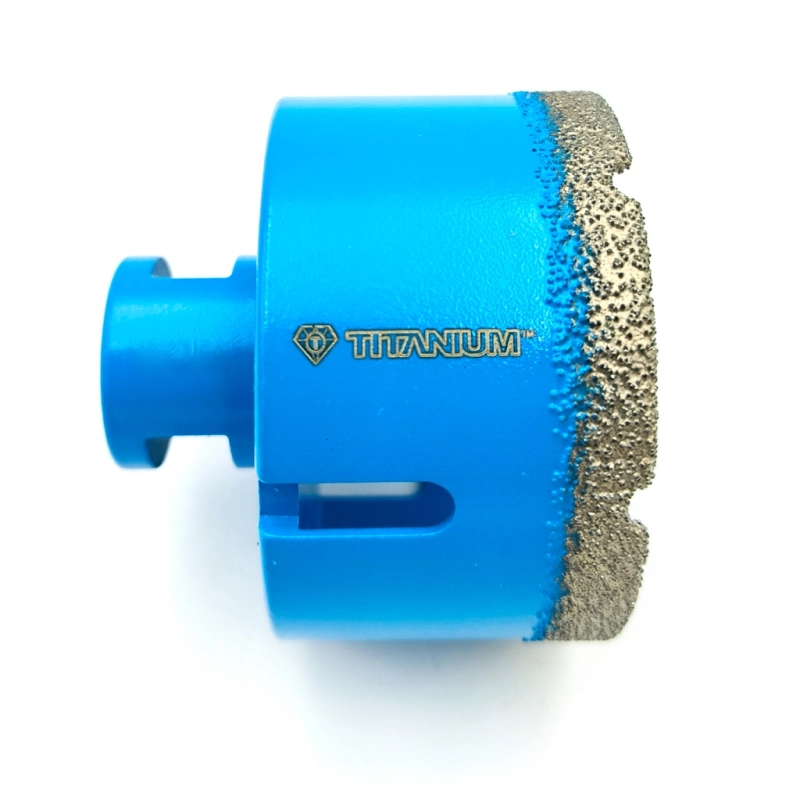 Wiertło diamentowe otwornica do gresu ceramiki na sucho 60 mm M14 Titanium CERAMAX