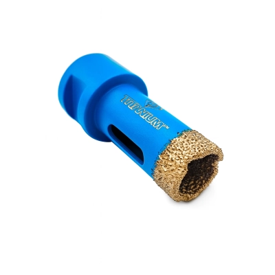 Wiertło diamentowe otwornica do gresu ceramiki na sucho 27 mm M14 Titanium CERAMAX