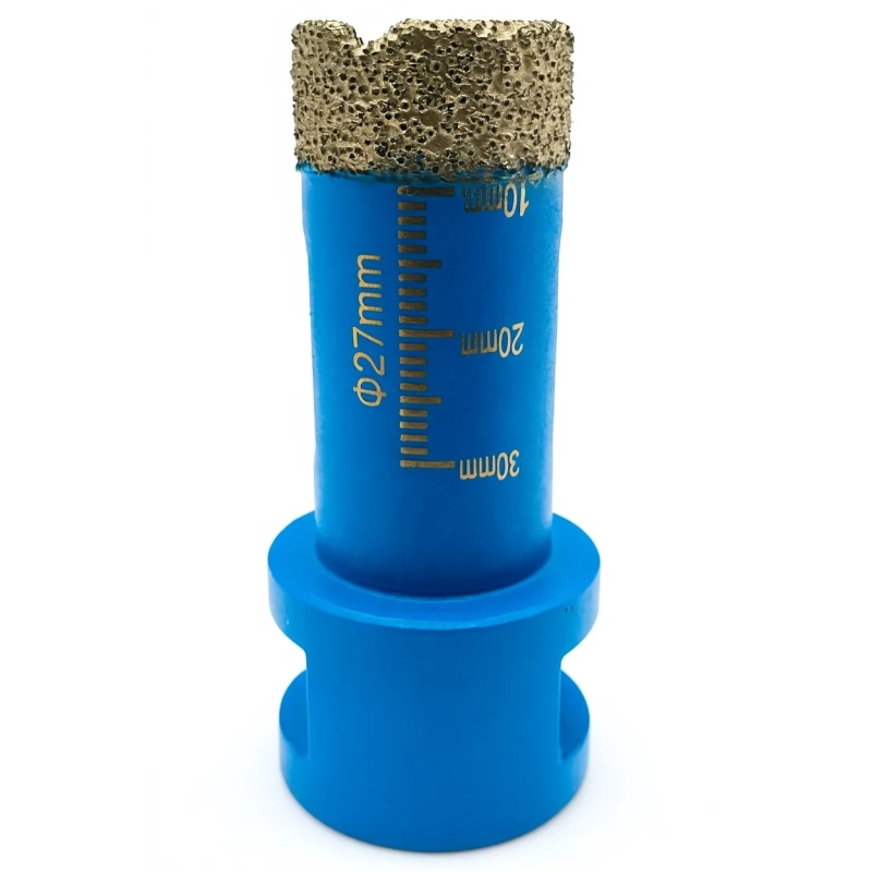 Wiertło diamentowe otwornica do gresu ceramiki na sucho 27 mm M14 Titanium CERAMAX