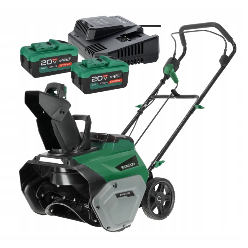 Odśnieżarka akumulatorowa 2 x 20 V SBS40BL Stalco S-97730