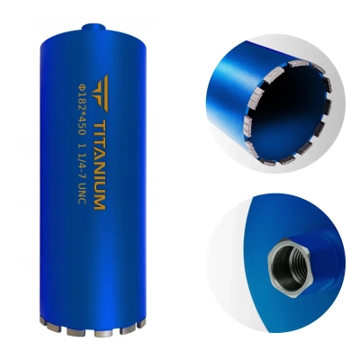 Wiertło diamentowe koronowe 182/450 5/4UNC Titanium