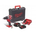 Wiertarko-wkrętarka Milwaukee M18CBLPD-422C