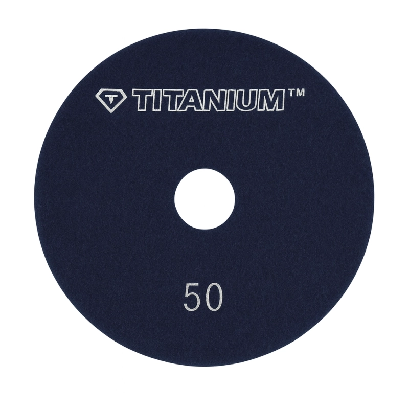 Tarcza diamentowa polerska do płytek gresu 125mm gr50 TITANIUM SPEED PAD