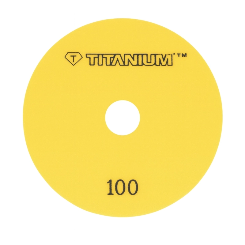Tarcza diamentowa polerska do płytek gresu 125mm gr100 TITANIUM SPEED PAD