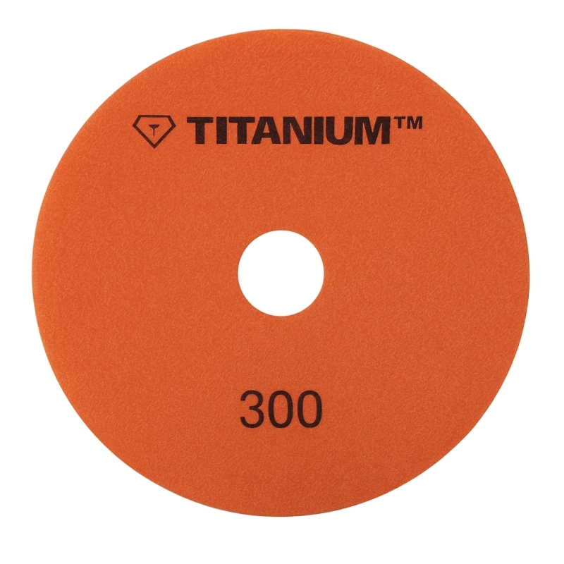 Tarcza diamentowa polerska do płytek gresu 125mm gr300 TITANIUM SPEED PAD