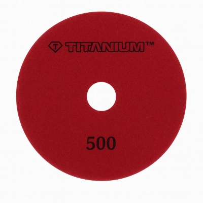 Tarcza diamentowa polerska do płytek gresu 125mm gr500 TITANIUM SPEED PAD