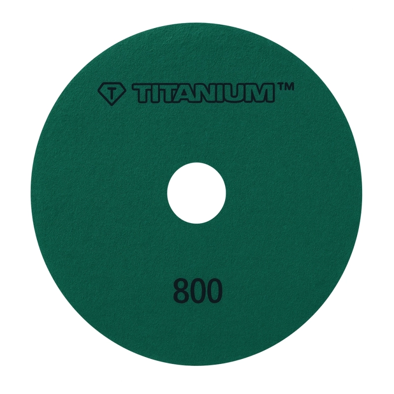 Tarcza diamentowa polerska do płytek gresu 125mm gr800 TITANIUM SPEED PAD