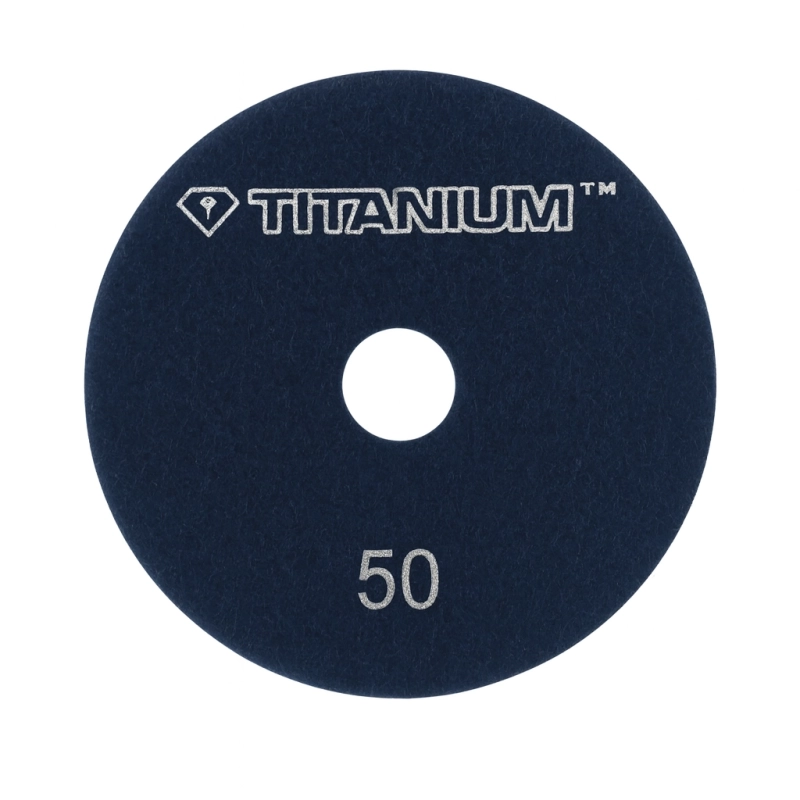 Tarcza diamentowa polerska do płytek gresu 100mm gr50 TITANIUM SPEED PAD