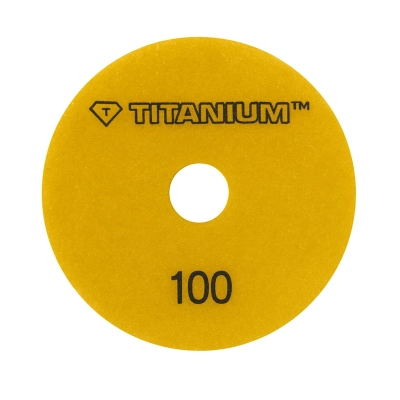 Tarcza diamentowa polerska do płytek gresu 100mm gr100 TITANIUM SPEED PAD