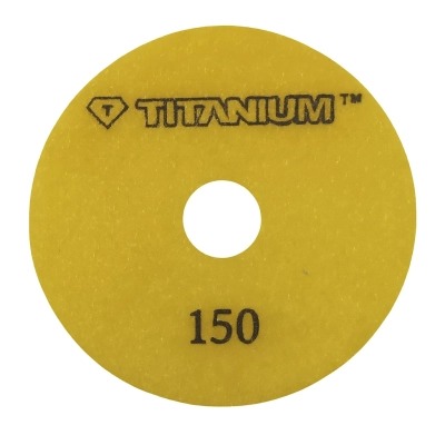 Tarcza diamentowa polerska do płytek gresu 100mm gr150 TITANIUM SPEED PAD