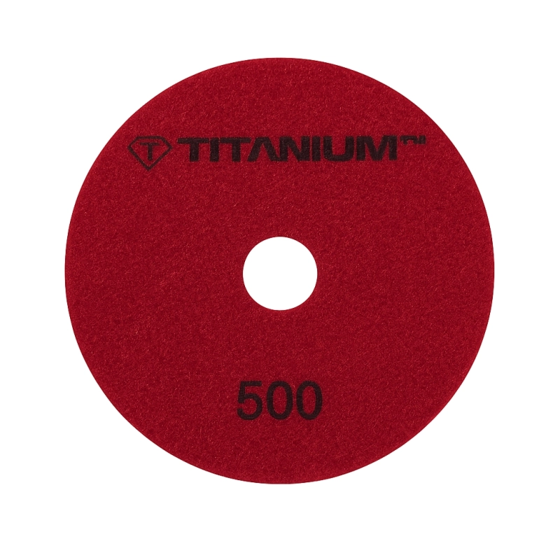 Tarcza diamentowa polerska do płytek gresu 100mm gr500 TITANIUM SPEED PAD