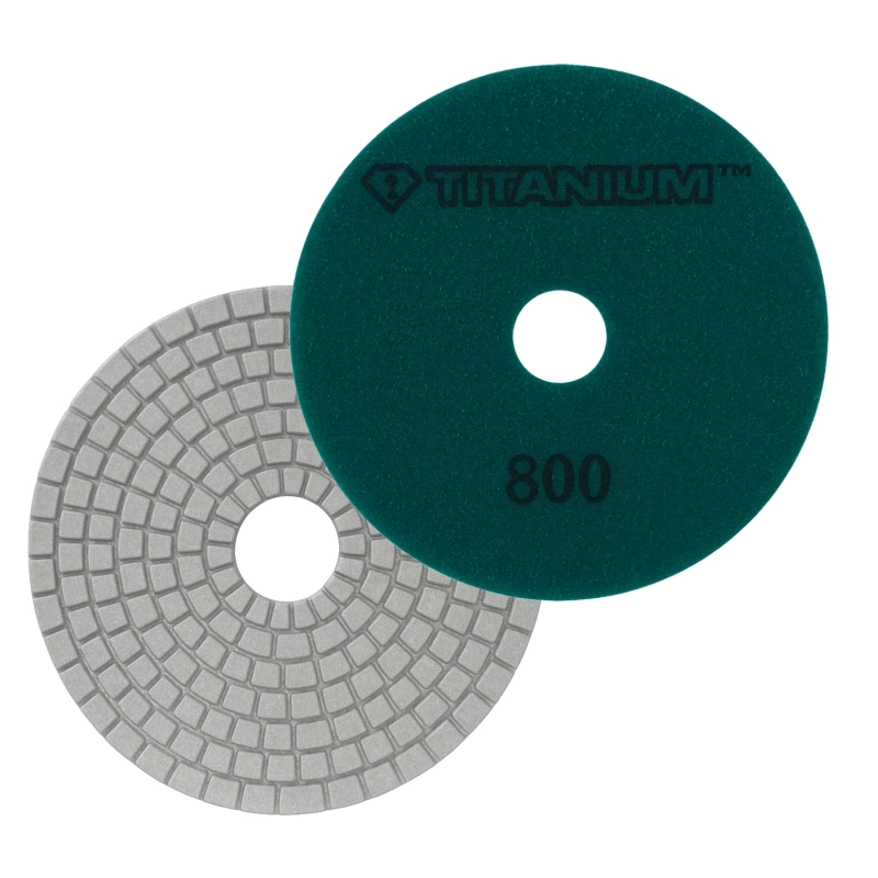Tarcza diamentowa polerska do płytek gresu 100mm gr800 TITANIUM SPEED PAD