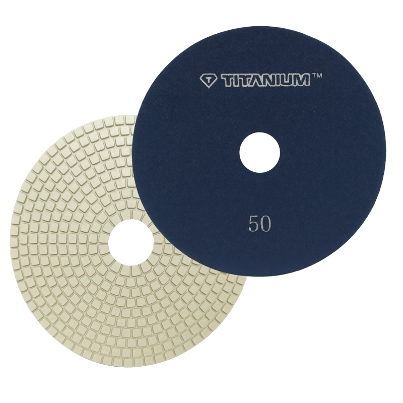 Tarcza diamentowa polerska do płytek gresu 150mm gr50 TITANIUM SPEED PAD