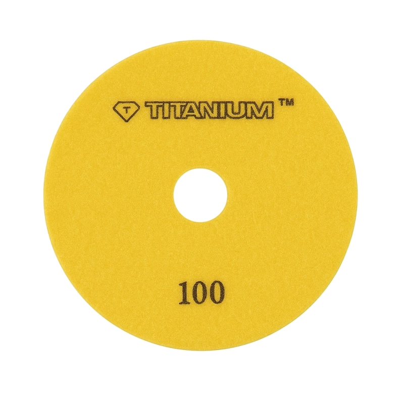 Tarcza diamentowa polerska do płytek gresu 150mm gr100 TITANIUM SPEED PAD