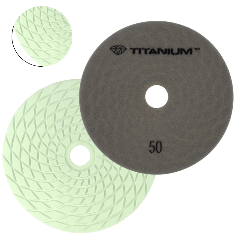 Tarcza diamentowa do szlifowania płytek gresu 150mm gr50 TITANIUM TORNADO PAD
