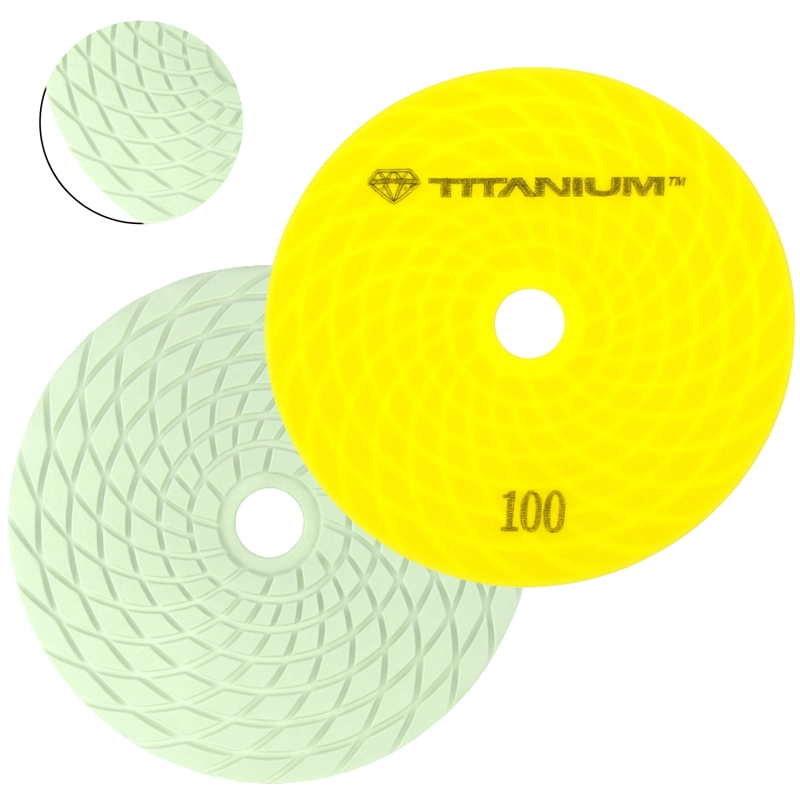 Tarcza diamentowa do szlifowania płytek gresu 150mm gr100 TITANIUM TORNADO PAD