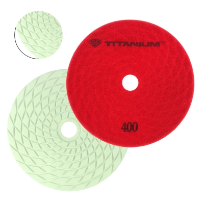 Tarcza diamentowa do szlifowania płytek gresu 150mm gr400 TITANIUM TORNADO PAD