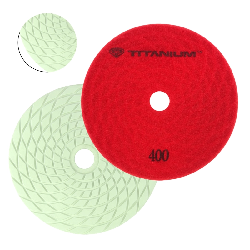 Tarcza diamentowa do szlifowania płytek gresu 150mm gr400 TITANIUM TORNADO PAD