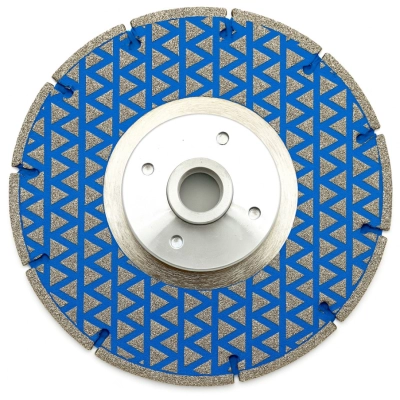 Tarcza diamentowa do cięcia szlifowania gresu płytek 125mm 2w1 TITANIUM Speed Cut