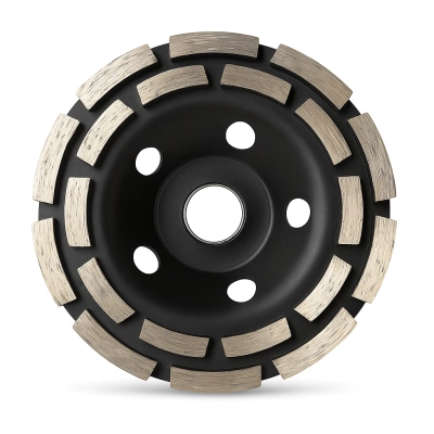 Tarcza diamentowa garnkowa 125 mm TITANIUM PRO Grid