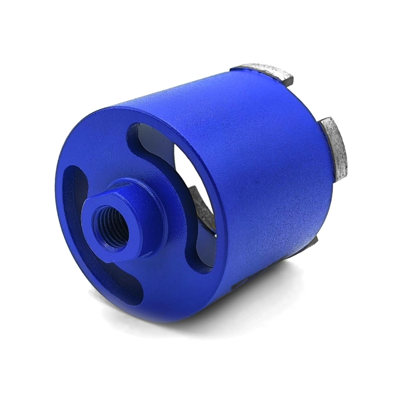 Korona diamentowa zamknięta do betonu puszek 82 mm M16 TITANIUM