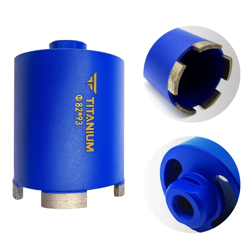 Koronka diamentowa otwarta do puszek 68 mm/M16 TITANIUM