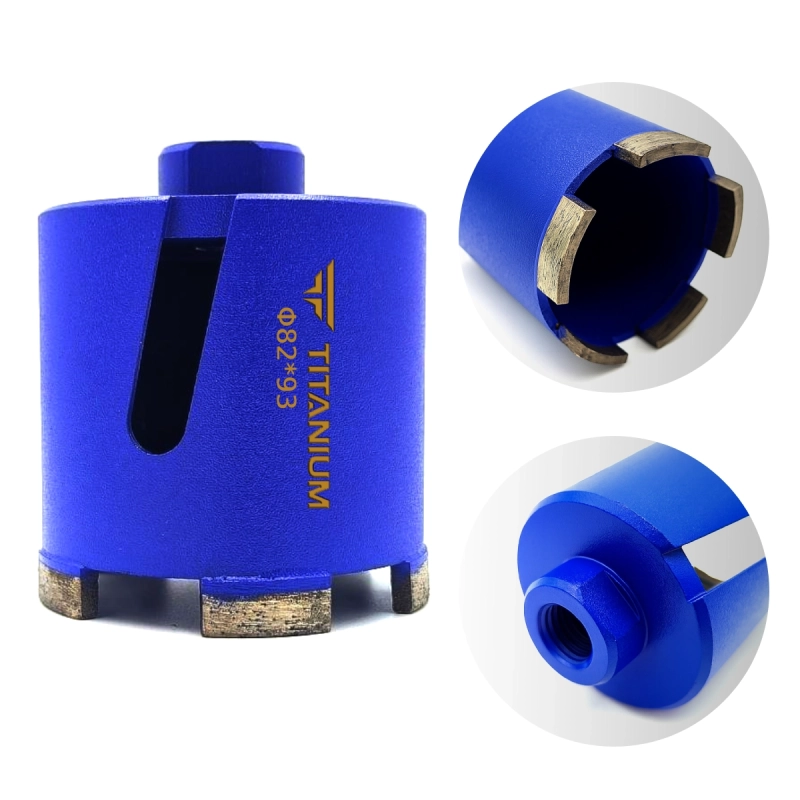 Koronka diamentowa otwarta do puszek 68 mm/M16 TITANIUM