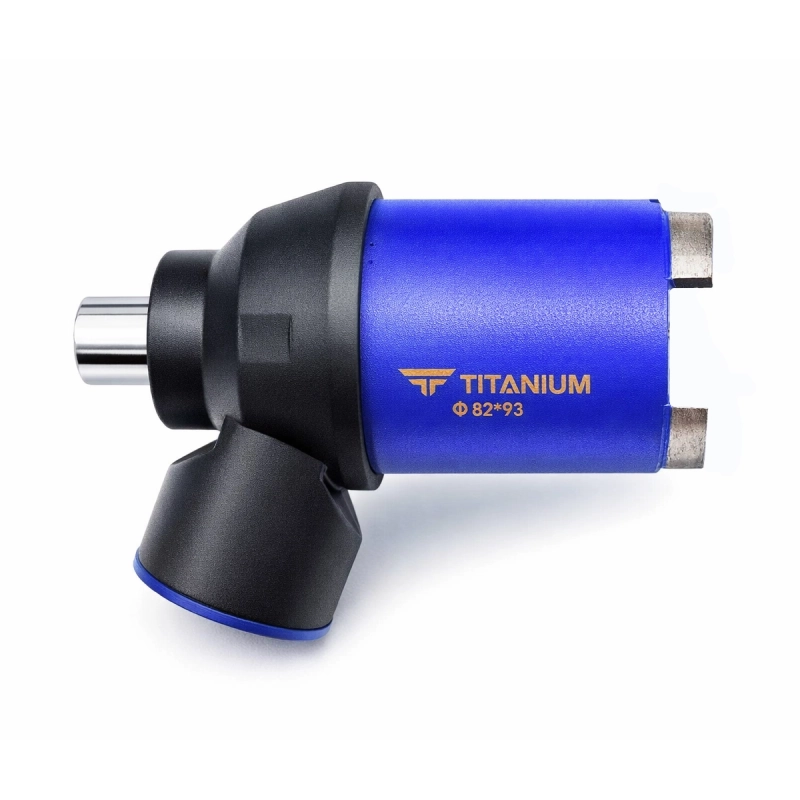 Odpylacz odciąg pyłu kurzu do koronki otwornicy wiertła na sucho M16 M18 TITANIUM