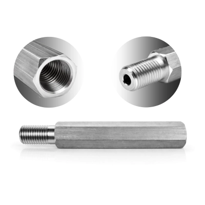 Przedłużka aluminiowa do wierteł koronowych 1 1/4" UNC 20cm TITANIUM