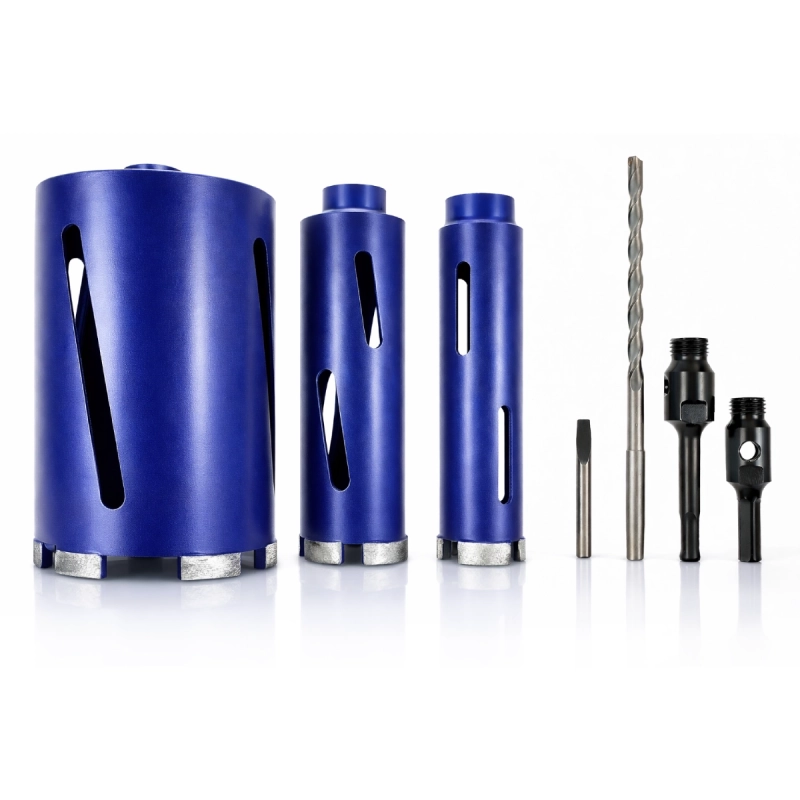 Zestaw koronek diamentowych na sucho 38/52/117 mm TITANIUM