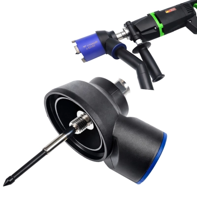 Odpylacz odciąg pyłu kurzu do koronki otwornicy wiertła na sucho M16 M18 TITANIUM