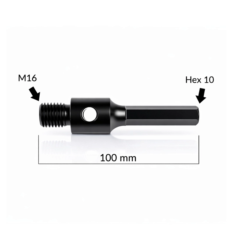 Adapter M16/SDS+ 80 mm TITANIUM