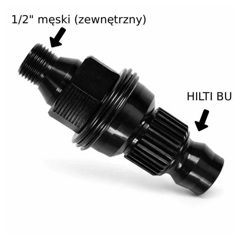 Adapter przejściówka do wiertnicy HILTI BU na 1/2" TITANIUM
