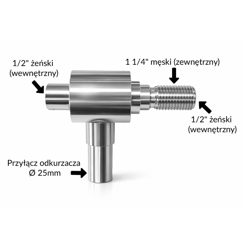 Odpylacz do wiertnicy 1 1/4 - 1/4" TITANIUM