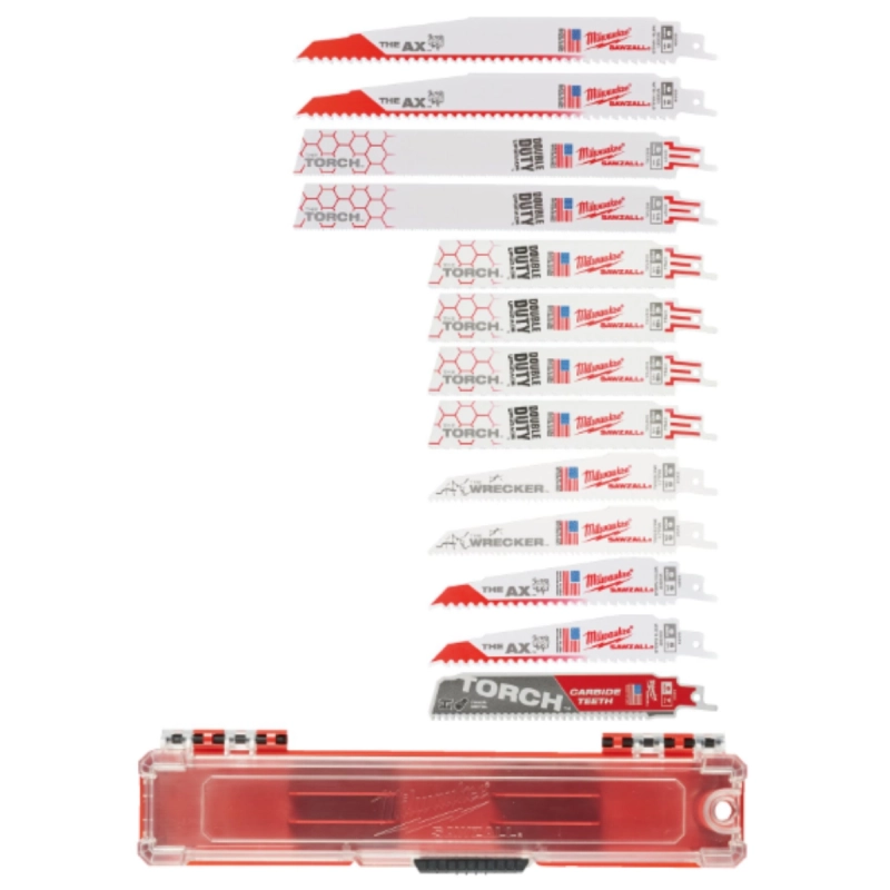 Zestaw brzeszczotów Milwaukee Sawzall, 13 el.