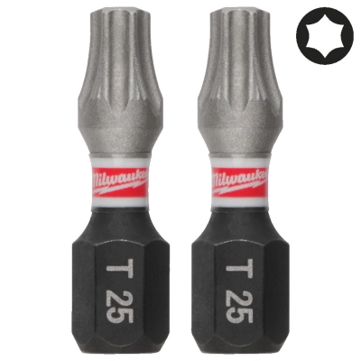 Bit udarowy TX 25 25mm Milwaukee Shockwave Impact Duty 3 szt.