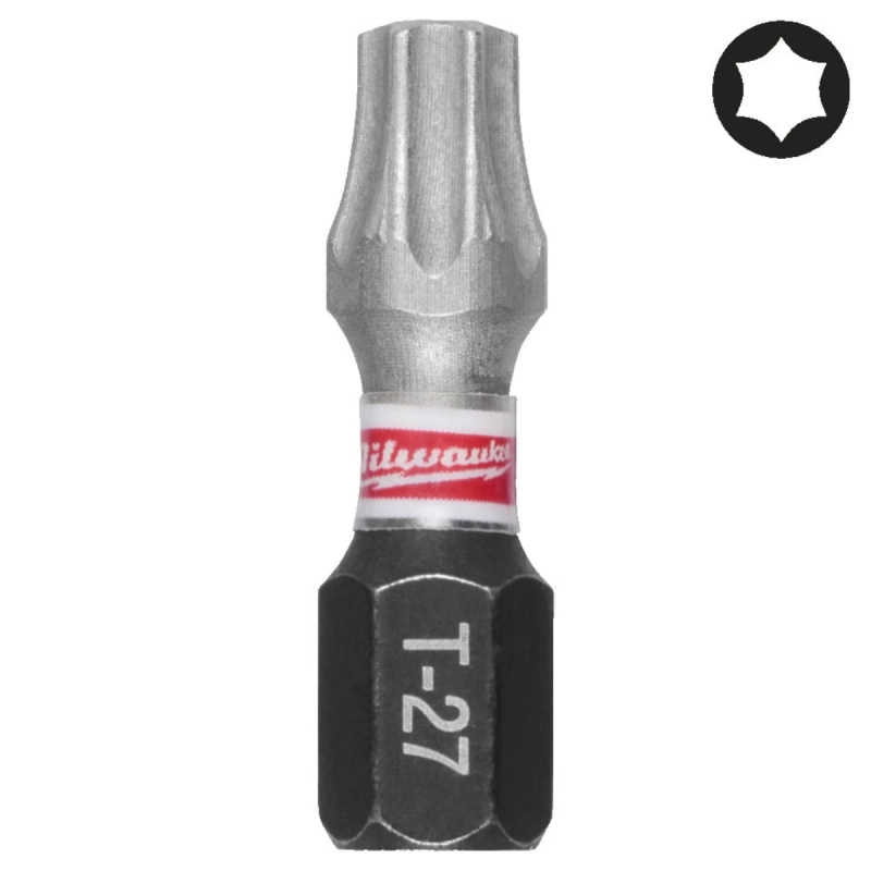Bit udarowy TX 27 25mm Milwaukee Shockwave Impact Duty 3 szt.