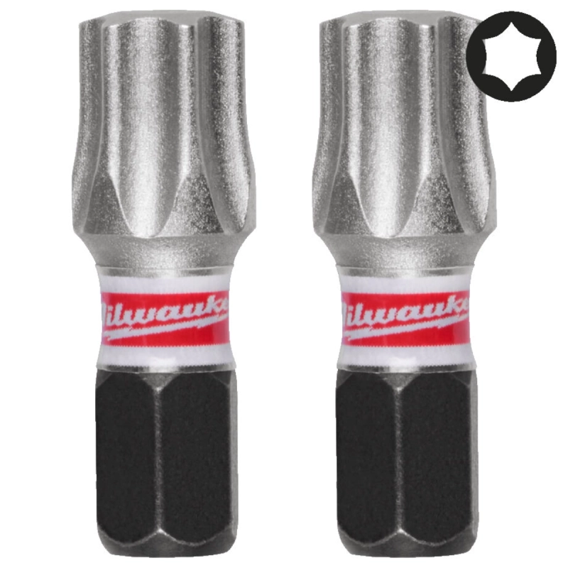 Bit udarowy TX 45 25mm Milwaukee Shockwave Impact Duty 3 szt.