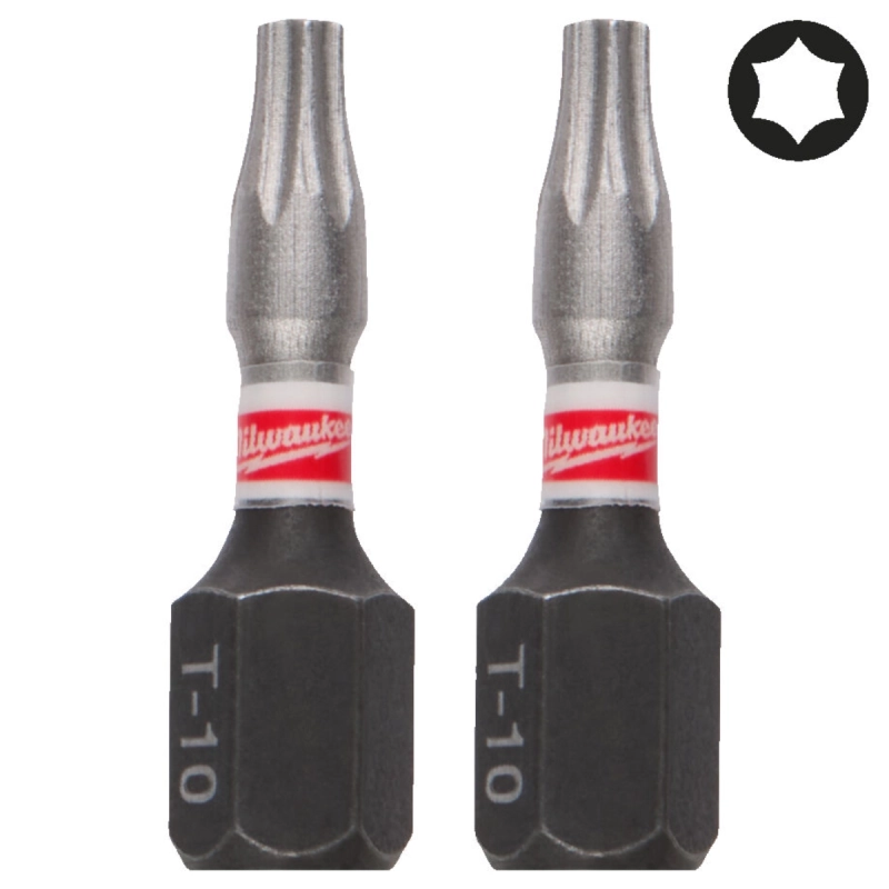 Bit udarowy TX 10 25mm Milwaukee Shockwave Impact Duty 25 szt.