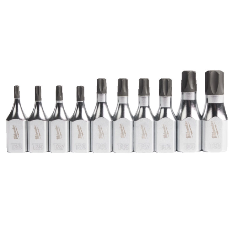 Zestaw nasadek trzpieniowych Torx 3/8" Milwaukee 10szt.